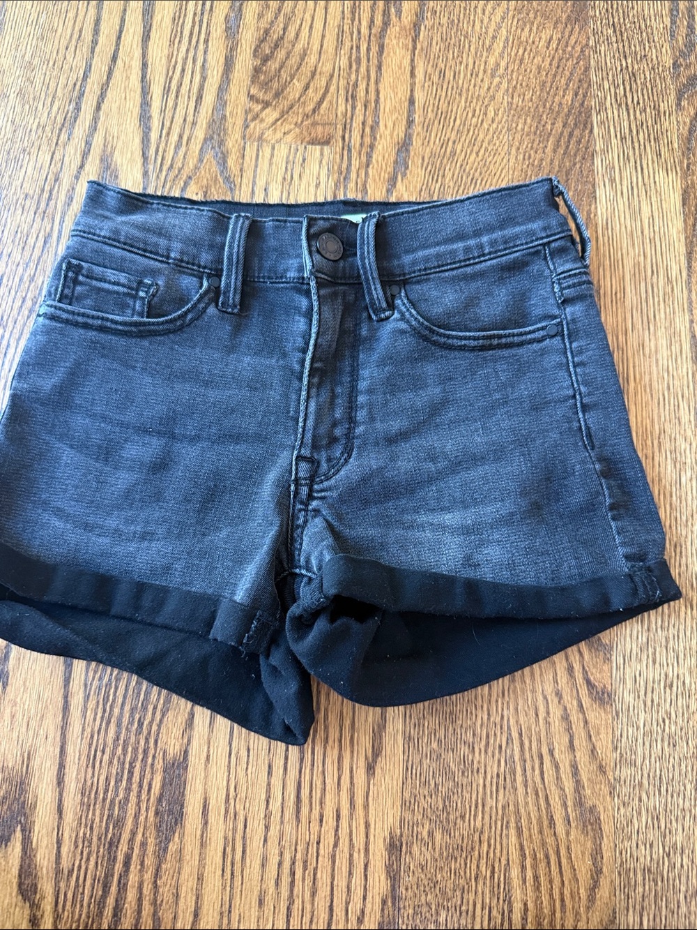 Pac Sun the shortie 22 black Denim Shorts